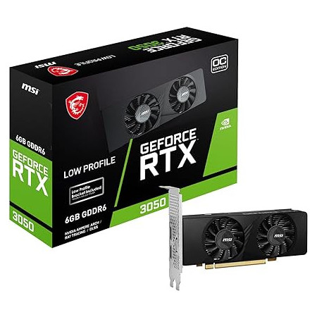 Carte Graphique Nvidia MSI GeForce RTX 3050 OC 6Go Low Profile