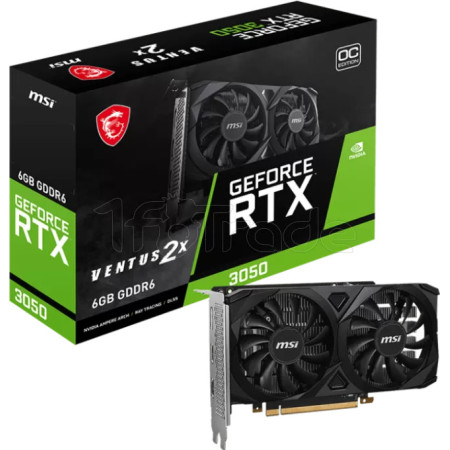 Carte Graphique Nvidia MSI GeForce RTX 3050 Ventus 2X OC 6Go