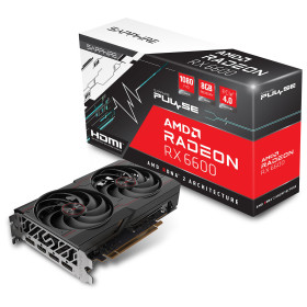 Carte Graphique AMD Sapphire Radeon RX 6600 Pulse 8Go