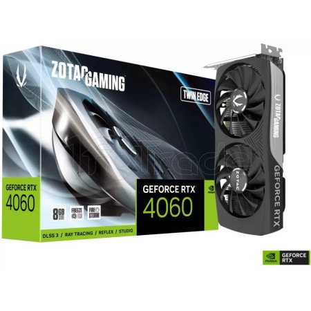 Carte Graphique Nvidia Zotac GeForce RTX 4060 Twin Edge 8Go