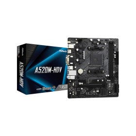 Carte Mère ASRock A520M-HDV (AM4) Micro-ATX