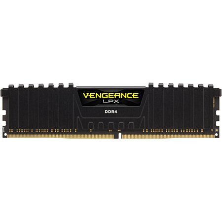 Barrette mémoire 8Go DIMM DDR4 Corsair Vengeance LPX  3200Mhz (Noir)