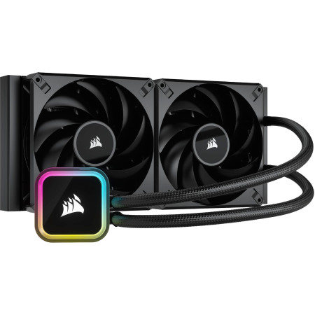 Kit Watercooling AIO Corsair iCue H115i Elite RGB - 280mm (Noir)